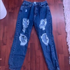 Mom high rise/ worn twice